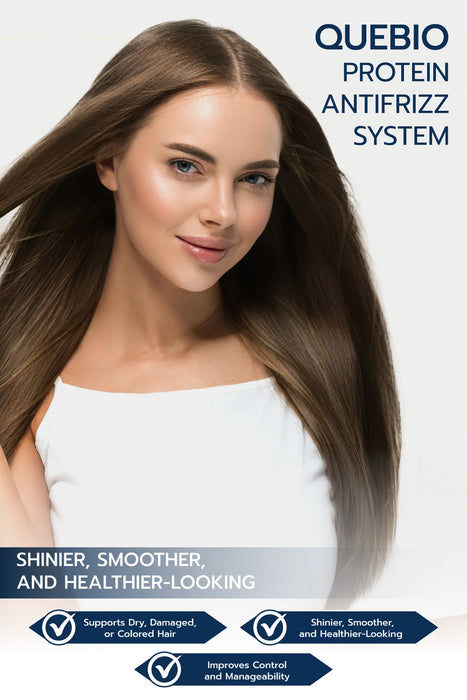 QUEBIO PROTEIN ANTI FRIZZ SYSTEM MINI KIT 120ML