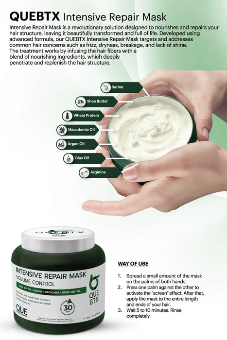 QUEBTX Intensive Repair Mask 1 Kg